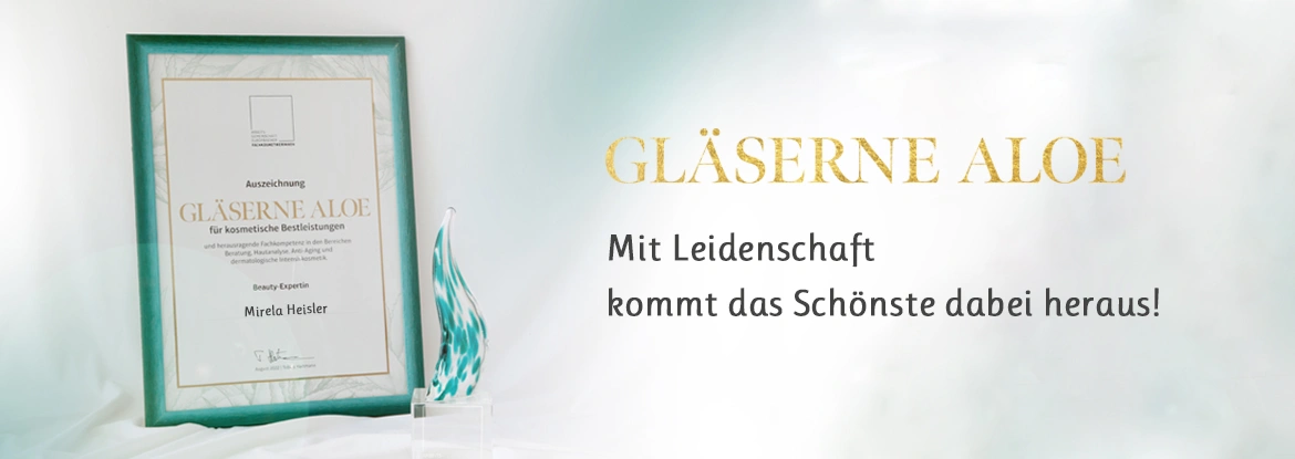 GLÄSERNE ALOE geht an Mirela Heisler, Langenfeld